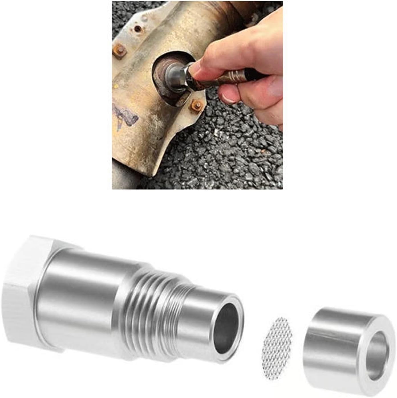 M18x1.5 Connector Extension for Industrial Hardware 1.5mm Connector Extension for Car Industrial Hardware Stainless Steel Xtension Filter