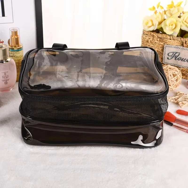 Women Portable Travel Wash Bag Female Transparent Waterproof Makeup Storage Pouch Large Capacity Cosmetic Organizer Beauty Case D260328