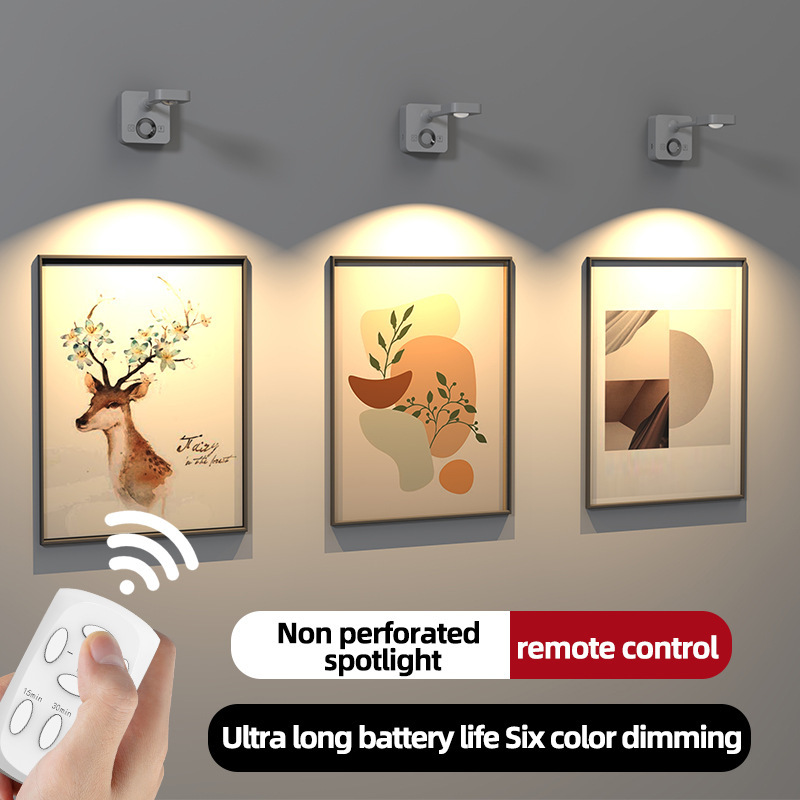 Motion Sensor Night Light Rechargeable Cabinet Light for Bedroom Auto On/Off
