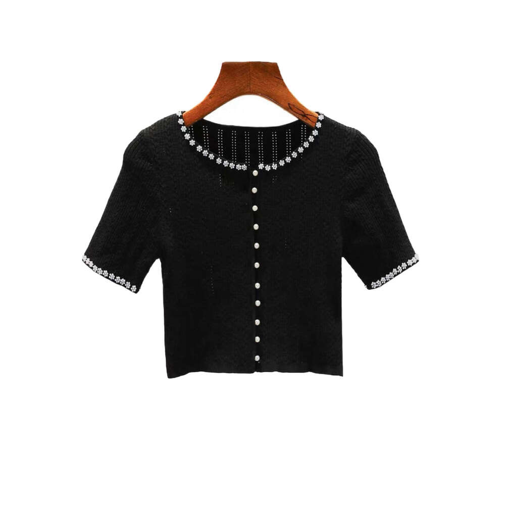 k30 2026 CC summer designer high-end women's French elegant knitted vest dress cardigan sweater