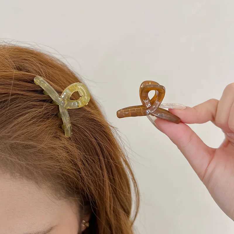 4PCS Jelly Small Grab Clip Simple Hair Clip Forehead Bangs Clip Female Side Broken Hair Organizer Clip Headdress New Hair Card H260328