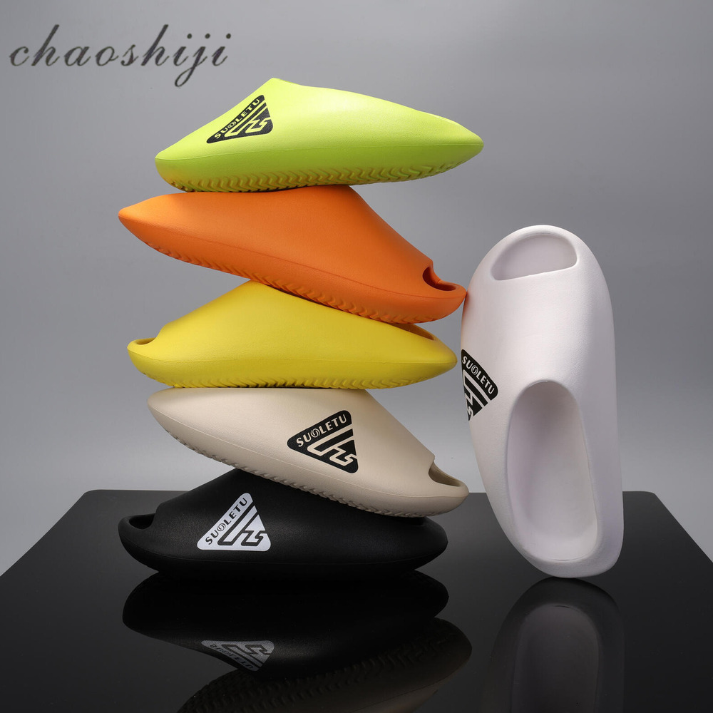 Designer Slides Free Shipping Colorful EVA Slippers Couple Ultra Light Summer Fashion Gifts Outdoor Sandals Non Slip Solid Slide Daily Outfit 2510A+Ft - view 3
