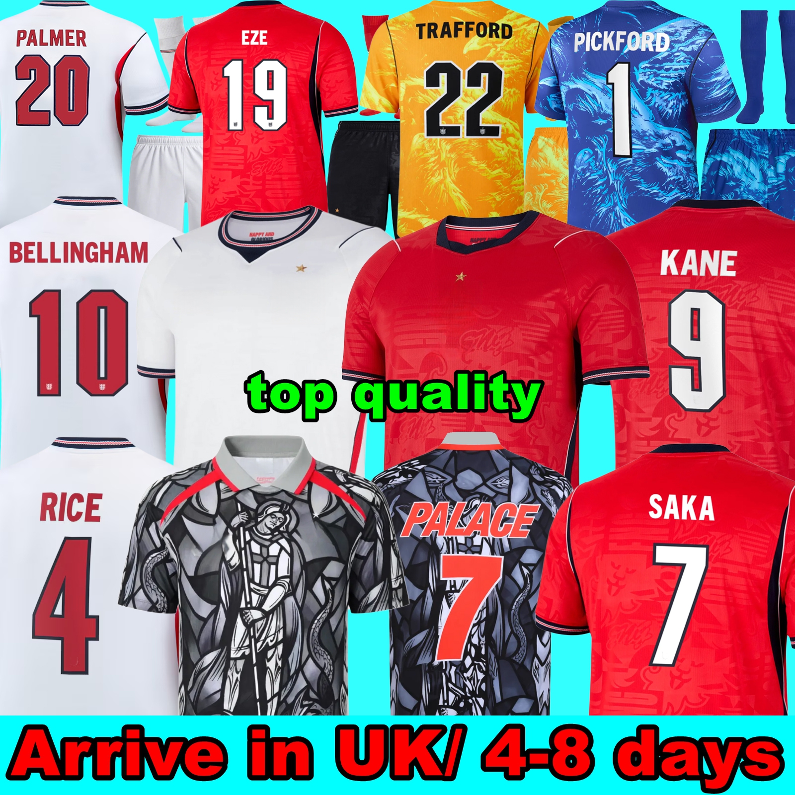 england kit 26 27 world cup 2026 Soccer Jersey Kids kit KANE BELLINGHAM MAINOO RICE FODEN GORDON TONEY PALMER PICKFORD Football Shirt long sleeves women's