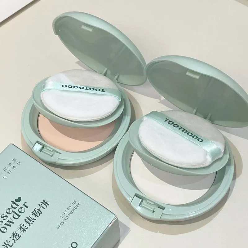 Toot Dodo Oil-Control Setting Powder - Waterproof Long-Lasting Soft Focus Skin Tone Correcting Contour Pressed Powder H260328