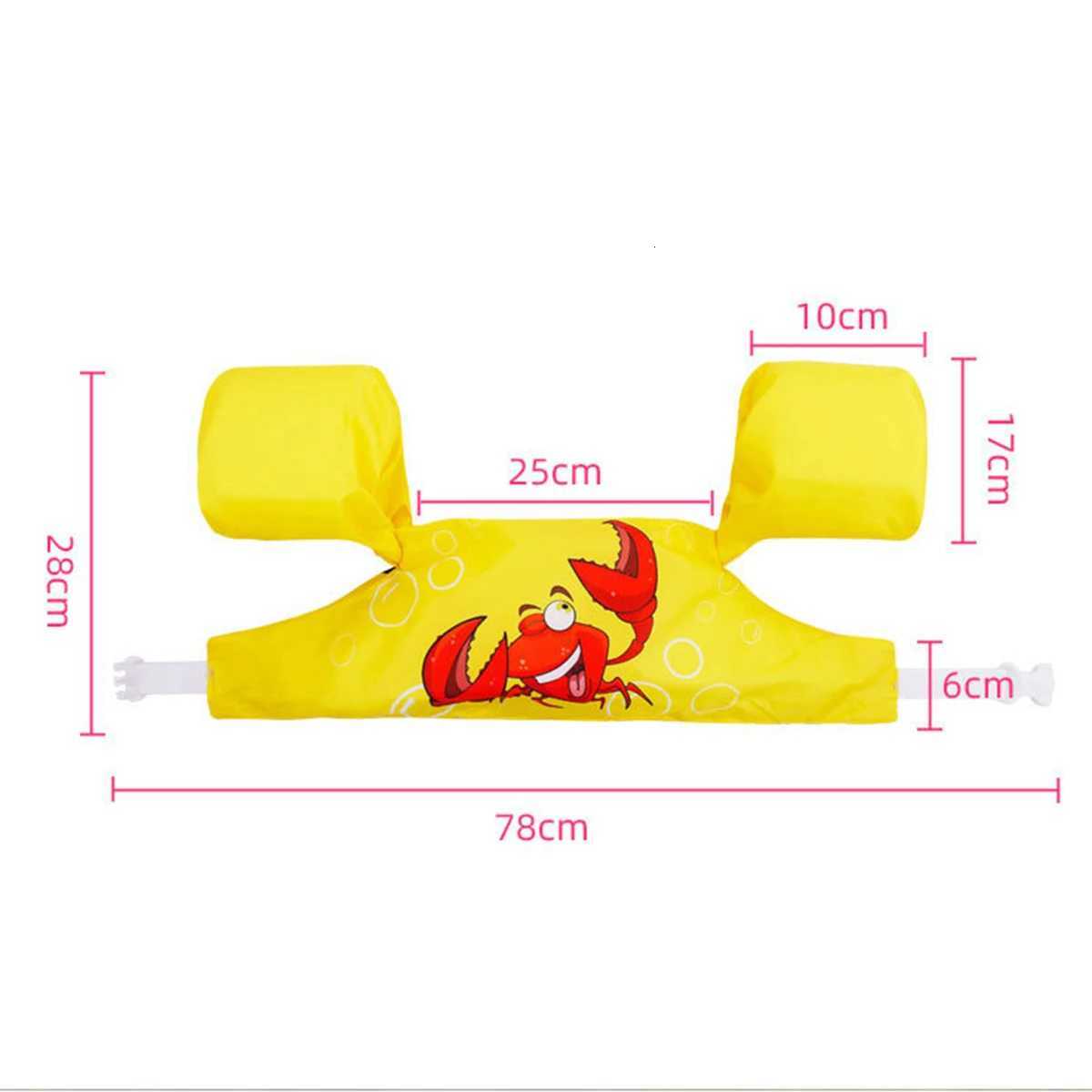 Kids Pool Floats Baby Swimming Vest Foam Armbands Buoy for Infants Better than Inflatable Rings for Learning to Swim Z260328