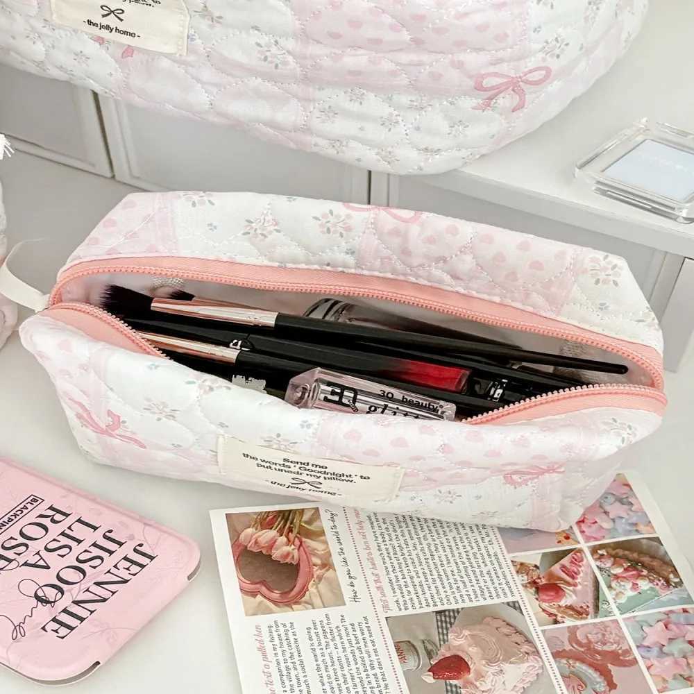 Holder Makeup Organizer Makeup Clutch Bag Children Cosmetics Bag Toiletry Kit Pink Pouch For Cosmetics Large Capacity Pouch D260328