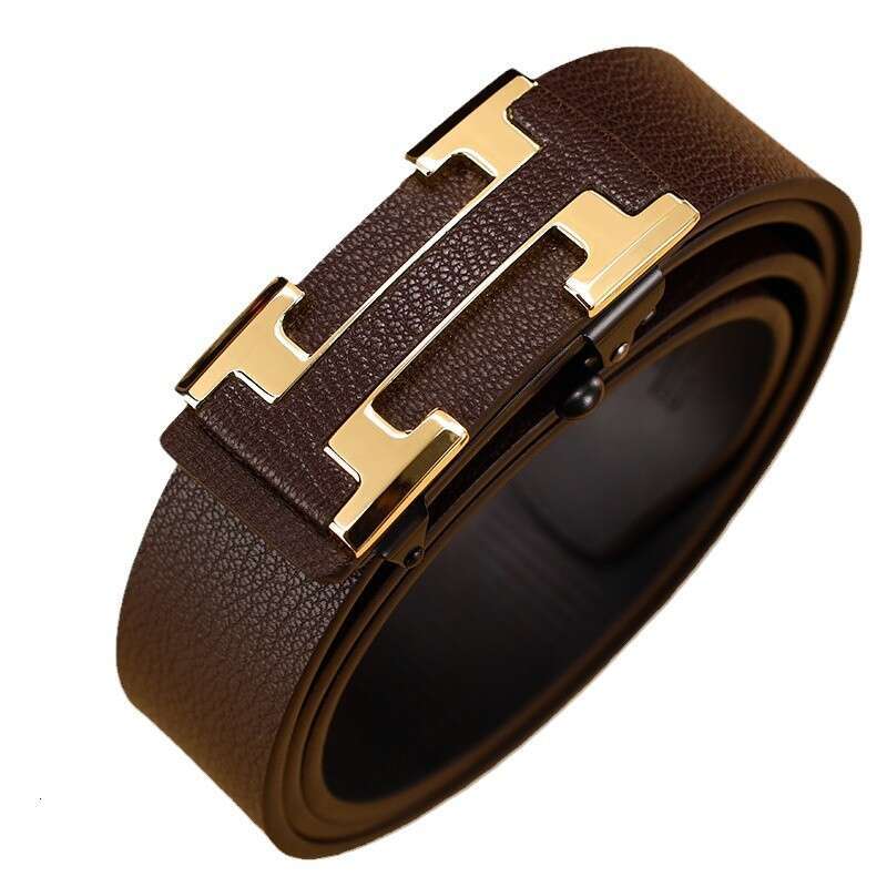 High Quality Leather Belt Luxury Belt Men Belt Automatic Belt Casual Business Belt Can Be Paired With Jeans Chunjinqiuli