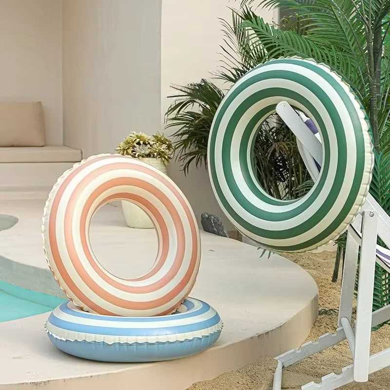 Summer Beach Thickened Swimming Ring Outdoor Water Sports Swimming Pool Lifebuoy Swimming Ring Suitable for Children and Adults Z260328