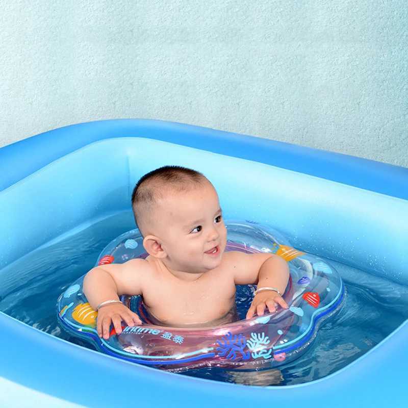 Baby Swimming Float Inflatable Infant Floating Kids Swim Seating Ring Circle Bathing Summer Toys Toddler Rings Z260328
