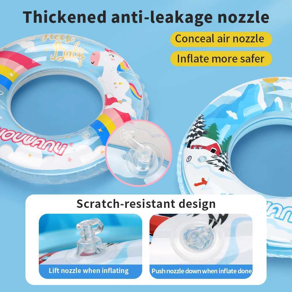 Swimbobo Baby Swimming Thicken Pvc Underarm Ring Inflatable Cartoon Swim Float Child Pool Floating For Summer Toys Z260328