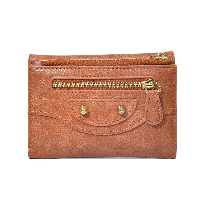 Small Wallet for Women, High-End Feel, Ins Style, Women's Clutch, Foldable Cross-Border Wallet, Zipper 70% off Coin Purse