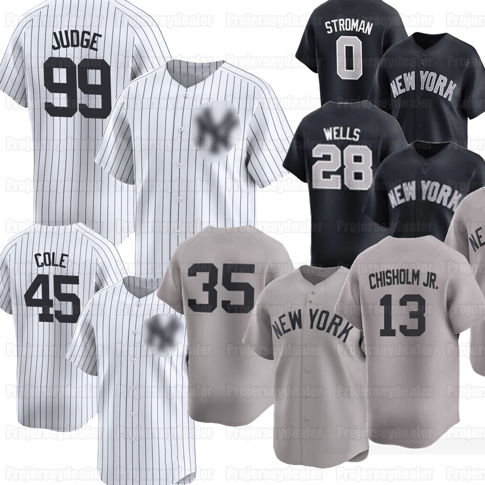 99 Aaron Judge Yankees 2026 Jerseys Cody Bellinger Max Fried Trent Grisham Rizzo LeMahieu Gerrit Cole Stroman Stanton Chisholm Jr. Austin Wells