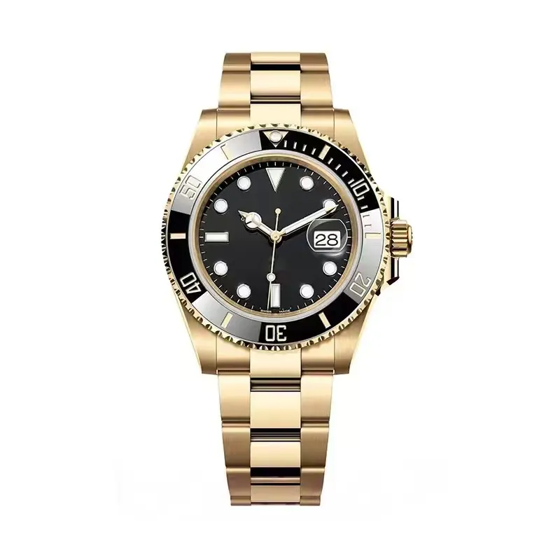 Bezel Mens watches 41MM Automatic 2813 Movement Watch Luminous Sapphire Waterproof Sports Self-wind Fashion Wristwatches montre de luxe watch gifts