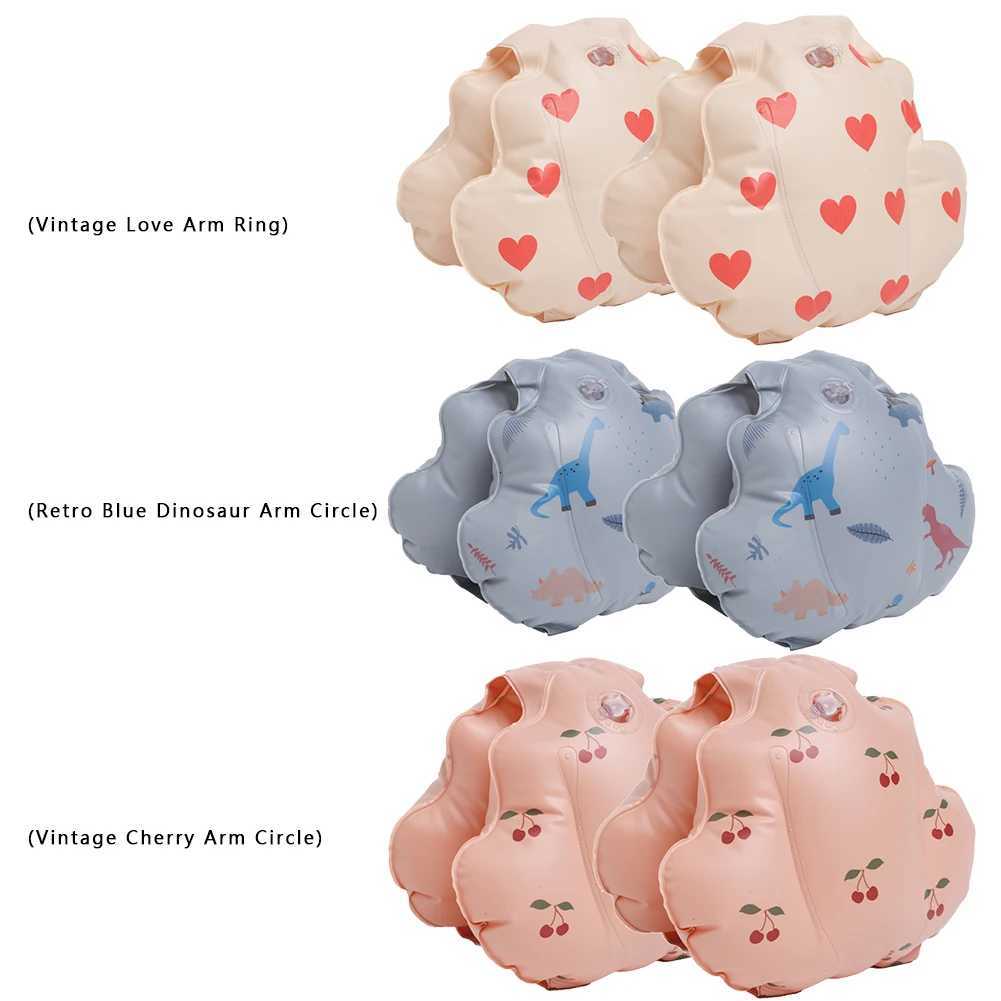 PVC Buoyancy Rings Safety Swimming Ring Float Children Swimming Tube Arm Bands Safe Inflatable for Water Learning Sports Z260328