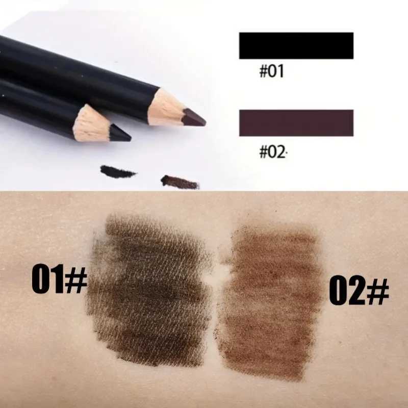 2PCS Anti-smudge Eyeliner Set - Easy To Glide on Long-lasting Rich in Pigments Fine Refill Versatile Suitable for Beginners H260328