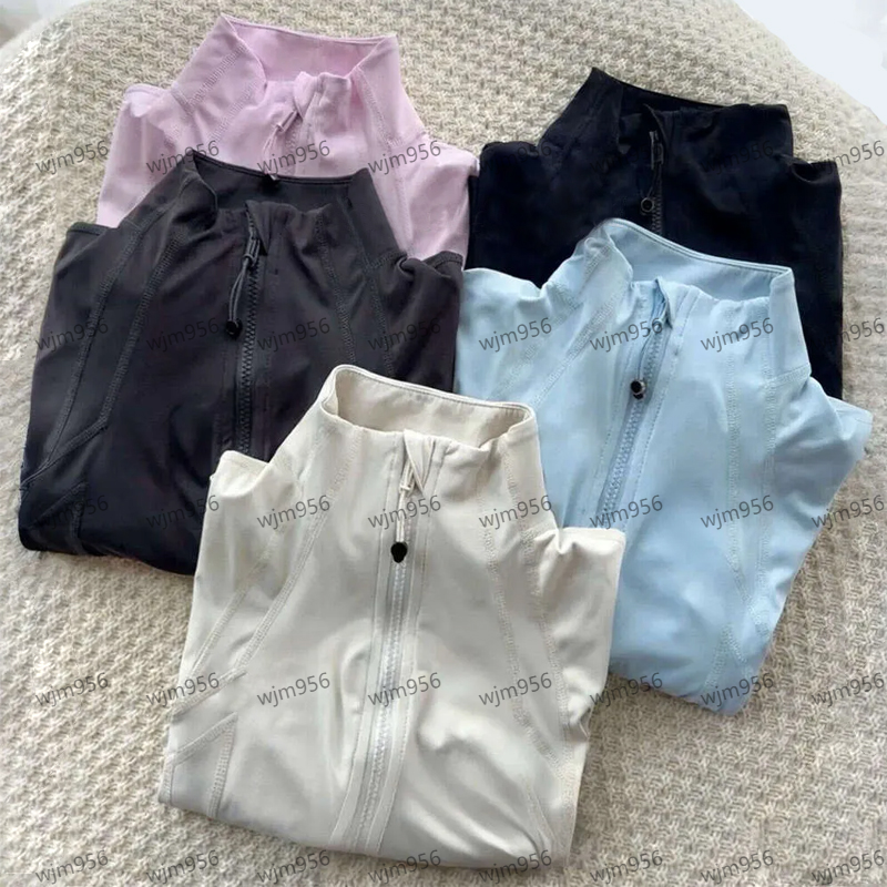 Womens Yoga long clothes sleeves Jacket Outfit cropped jacket Solid Color Nude Sports Shaping High Waist Fitness Jogging pants Workout set Sportswear Gym Leggings