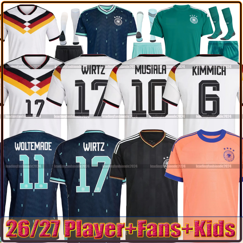 germany jersey 2026 world cup Germany Kit alemania dfb trikot KIMMICH MUSIALA deutschland trikot 2026 football shirt HAVERTZ Deutschland maillot allemagne 26 27