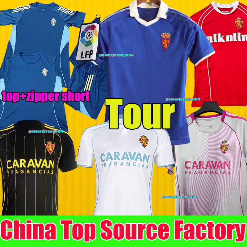 Real Zaragoza Soccer Jerseys 25 26 football shirts 2025 2026 men tops shirts white