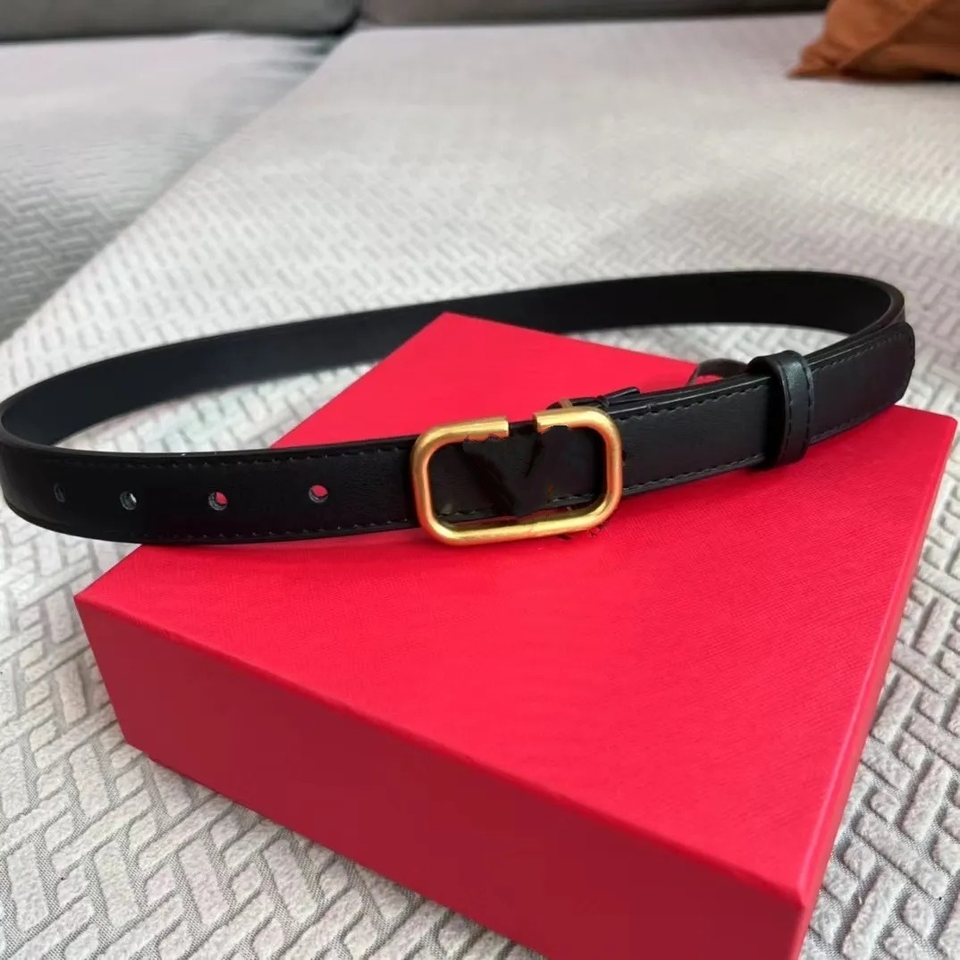 2026 Women VALEN TINO Belts Designer Belt Buckle for Men Women Genuine Leather Belt Fashion Clothing Accessories Business Waistband 2.3cm 95-115CM With Origial Box