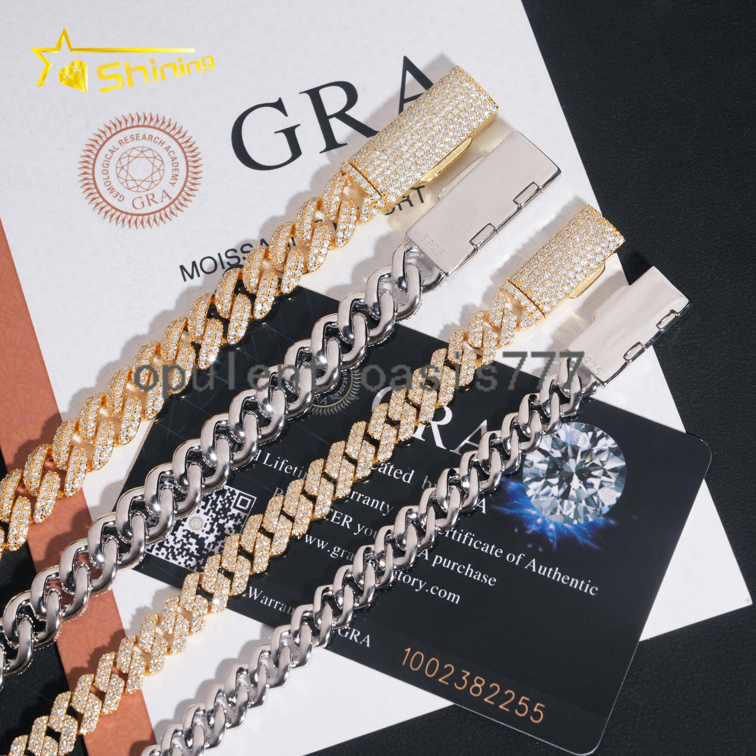 Wholesale Price Hip Hop Men Moissanite Bracelets 925 Sterling Silver 8MM 10MM 2 Rows Iced Out Moissanite Cuban Bracelet