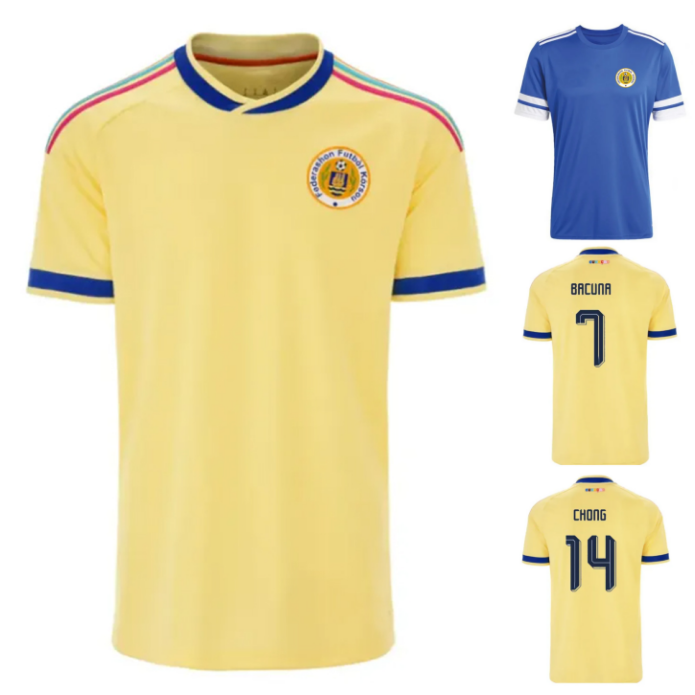 2026 Curacao Soccer Jerseys nation home 26 27 away Tahith Chong Hansen Juninho BACUNA Home football jersey Shirt Kit men size S-4XL man kids uniforms