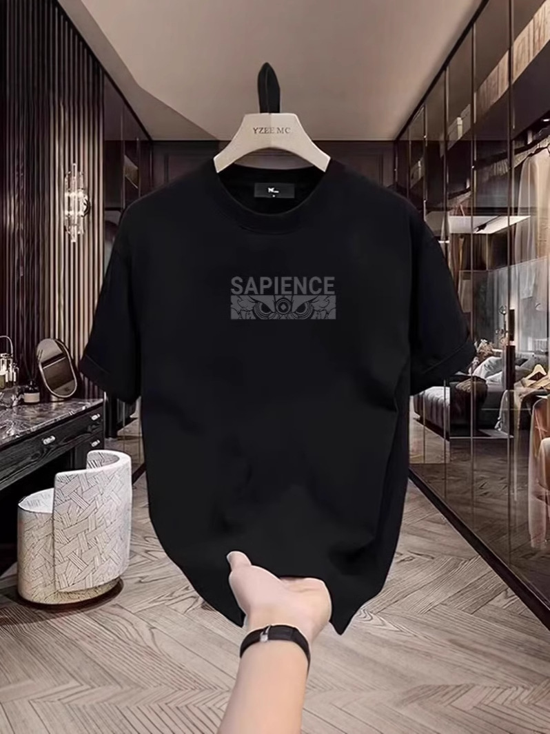 2026 Summer New Arrival Men's Streetwear Graphic Tees | Loose Crew Neck Versatile Short Sleeve Tops