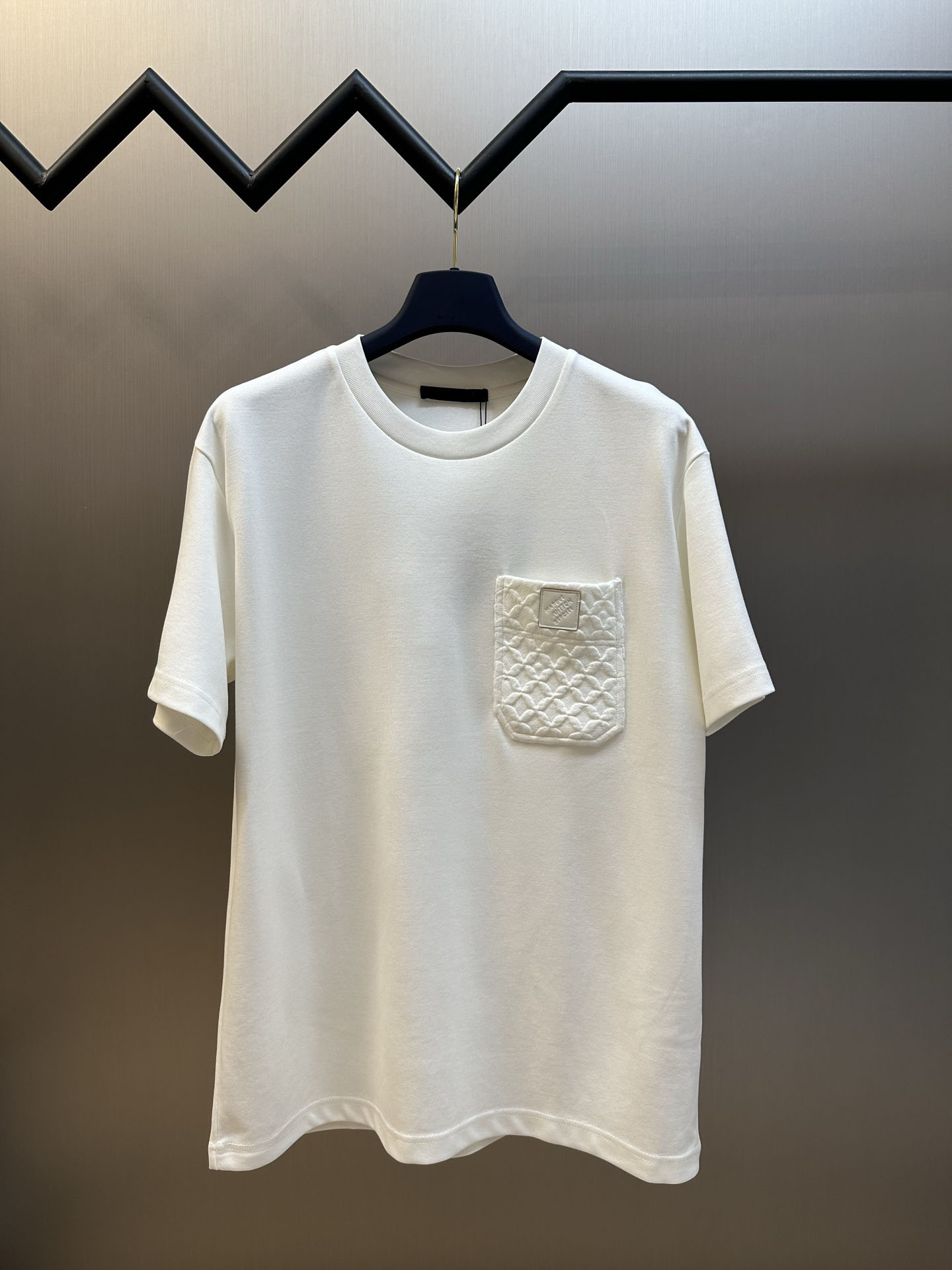 Men's T-Shirts Round neck embroidered and printed polar style summer wear with street pure cotton Jackets Men's Clothing w00
