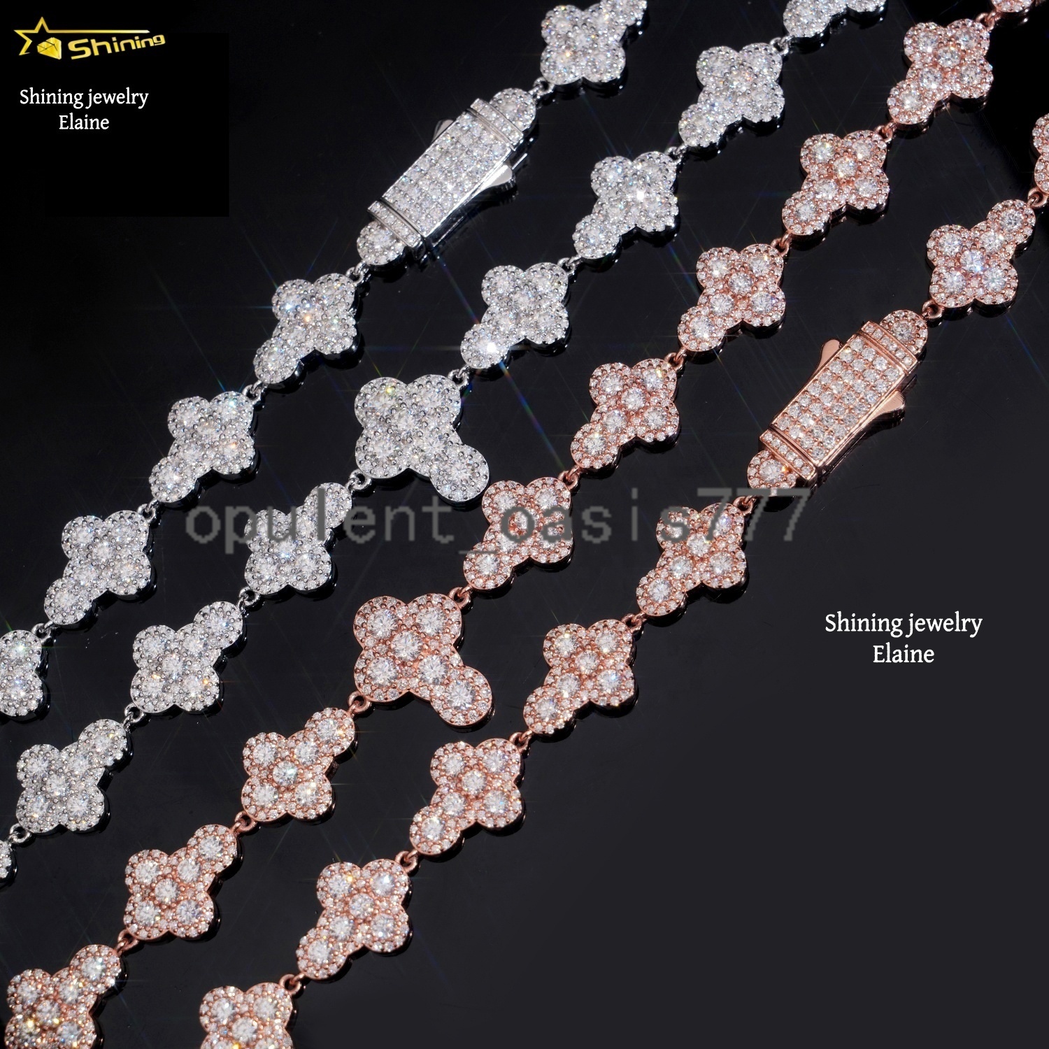 High Quality Iced Out Fashion Jewelry Custom Diamond 13MM 925 Sterling Silver Moissanite Miami Cuban Link Chain Necklace