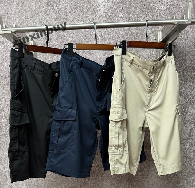 xinxinbuy Men women designer beach Shorts pant letters Pocket embroidery pattern silk 1854 pocket beach Spring summer black blue brown yellow red S-2xL
