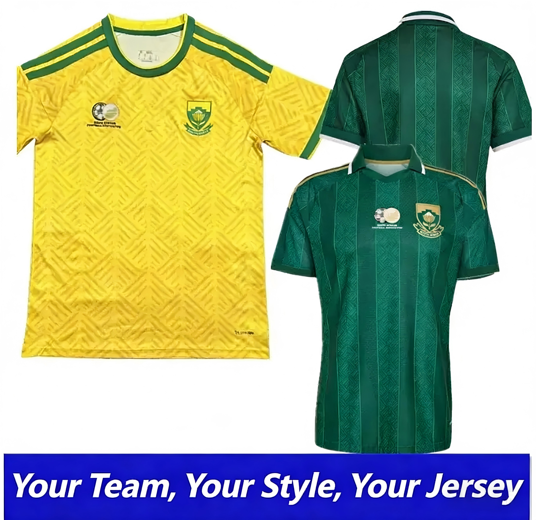 2026 World Cup South African soccer jerseys home yellow away 2027 Football Shirts 26 27 Sudafrica camisetas de futbol player version men ktis uniform 777