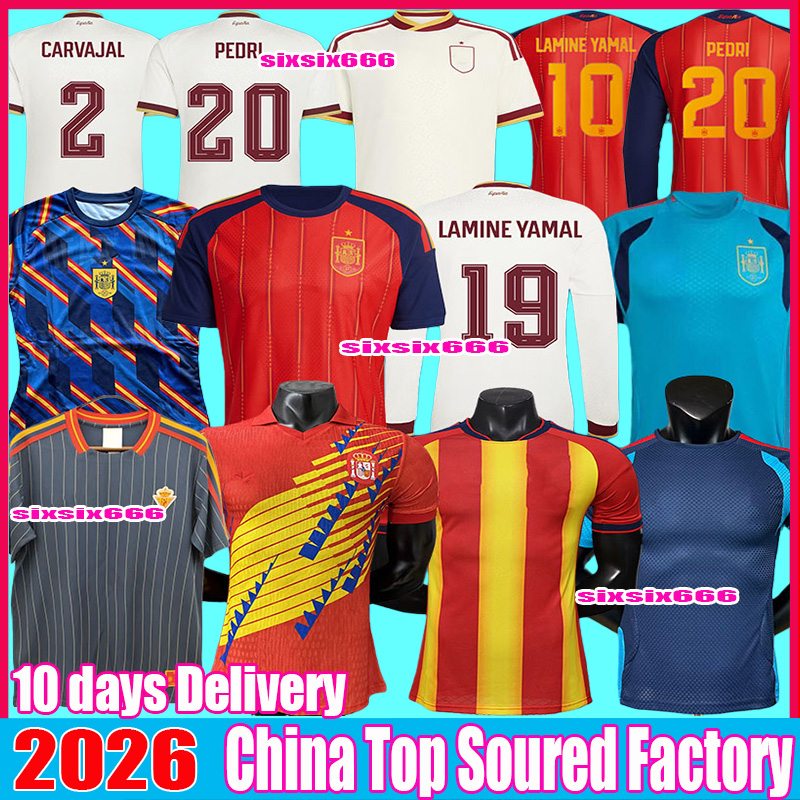 spain jersey 2026 spain world cup Spain 2026 jersey PEDRI LAMINE YAMAL CARVAJAL camiseta espa a 2026 espanol footall jerseys espa a futbol mundial 2026