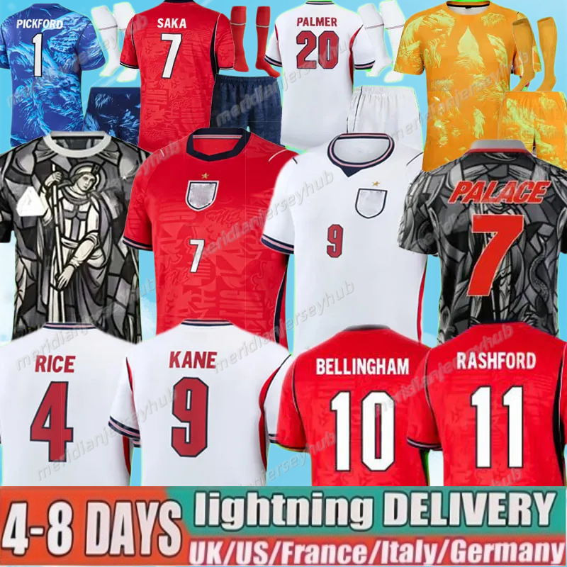 2026 EnGLaNdS Soccer Jersey Men Kids KANE BELLINGHAM RASHFORD RICE FODEN GORDON PALMER PICKFORD Football Shirt Soccer Uniforms WOMEN 26 27 kit World Cup Palace