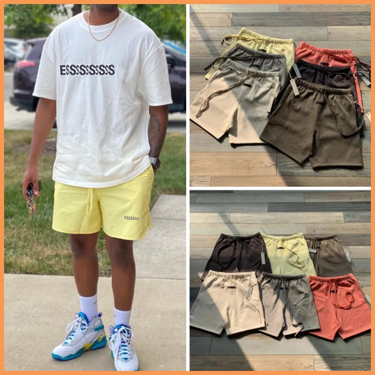 essential shorts loose men shorts mens designer shorts letter graphic mens shorts 3D Silicon Reflective shorts men baggy sports short summer Sports designer shirt