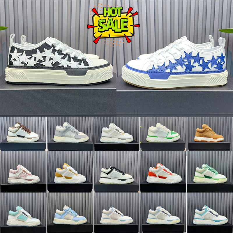 Designer shoes Skel Stars Low high Sneaker Skeleton Shoe Platform Dress Shoe Luxury Mens Bone White Scarpe Black Trainers Chaussure Sneakers Size 36-45