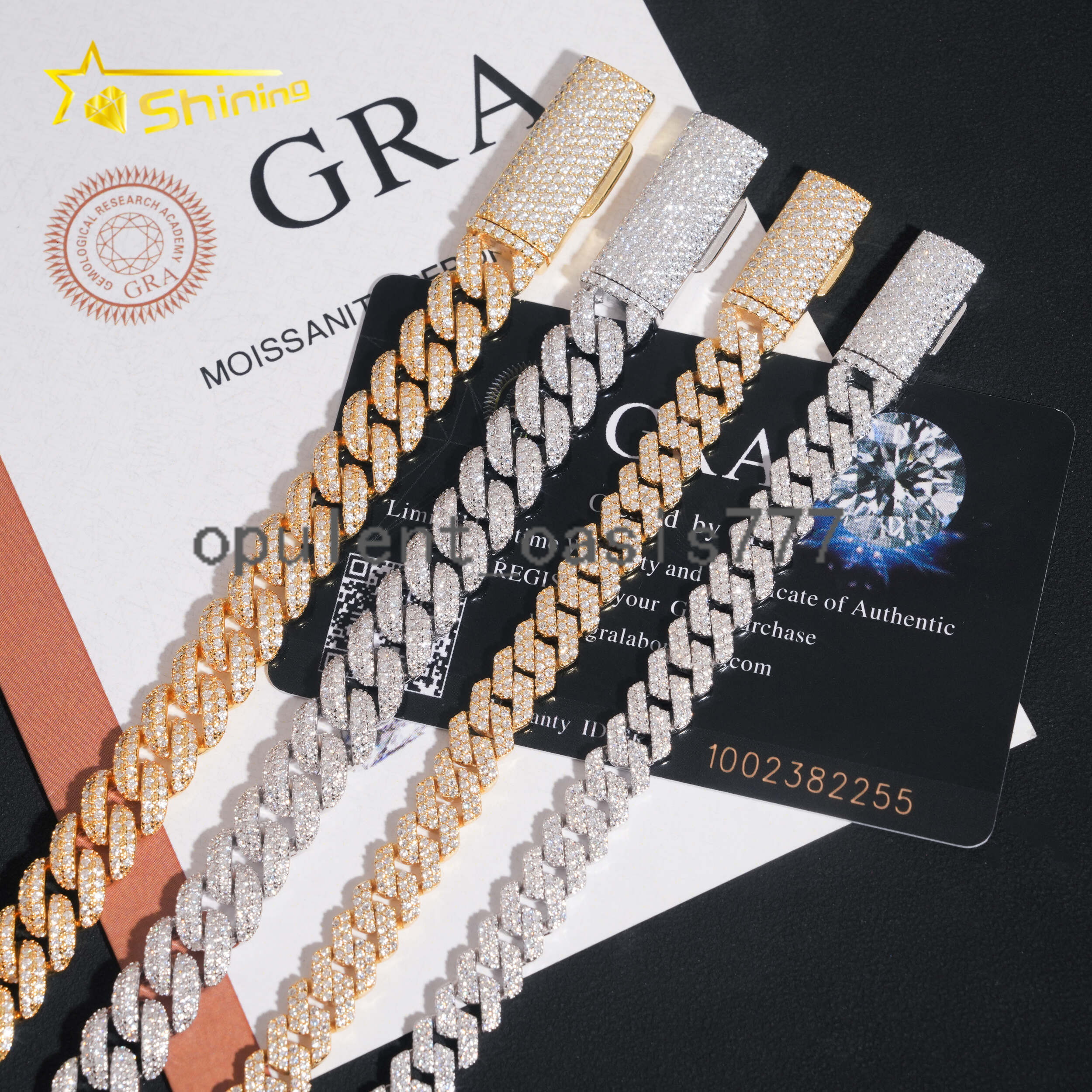 Hip Hop Jewelry Iced Out Link Chain Men 925 Silver 8MM 10MM Moissanite Cuban Link Chain Fashion Moon Shape Cuban Necklace