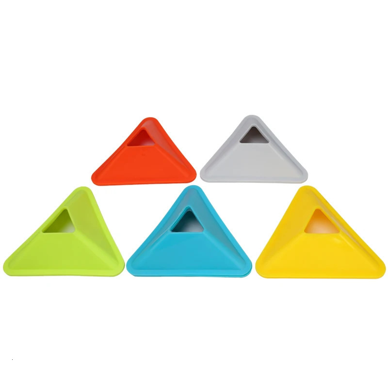 20PCS 40PCS Football Training Disc Triangle Soccer Practice Field Sports Agility Training Cone Portable Equipment for Kids Adult 260327