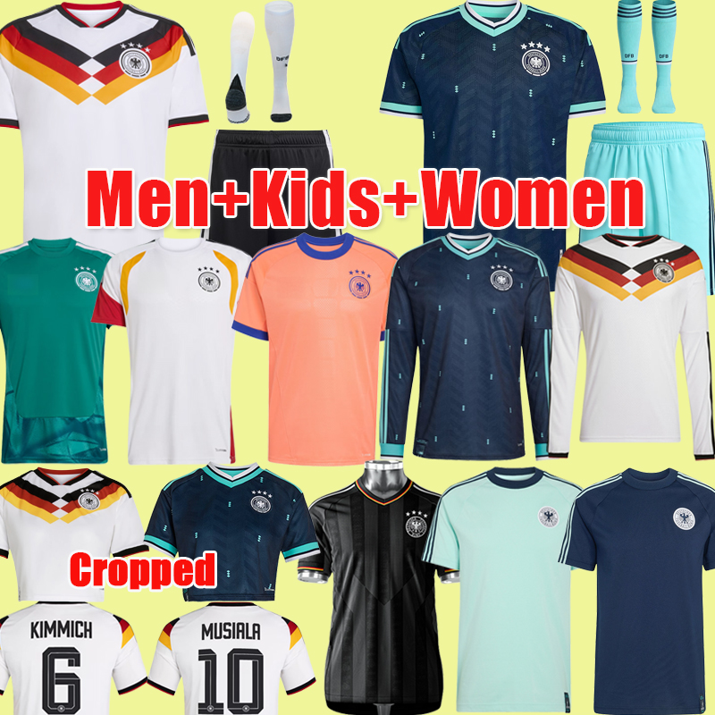 S-4XL World Cup 2026 Germany soccer jersey 26 27 home away KIMMICH WIRTZ MUSIALA WOLTEMADE HAVERTZ GNABRY KARL football shirt men kids kit sets fans player version