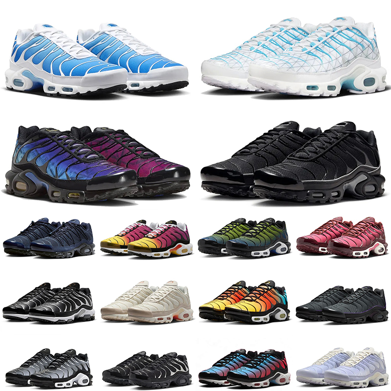 with box running shoes men women designer sneakers triple black white red blue pink green brown mens womens tnss outdoor sports trainers designer Shoes