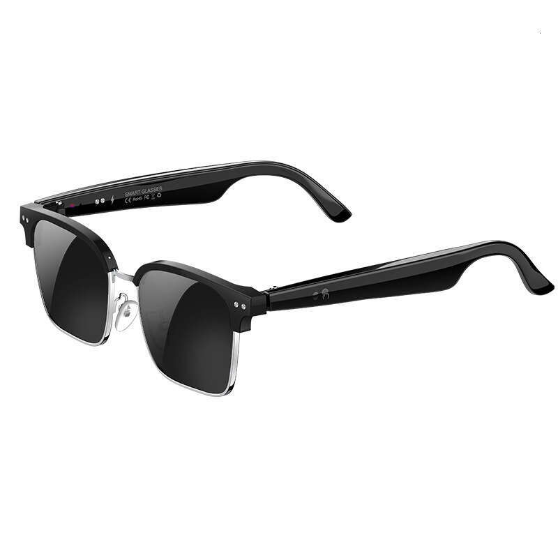Cross-border Exclusive W100D Smart Glasses AI Real-time Translation Bluetooth Audio Sports Calling Music Player Hands-Free Wearable Device CKS