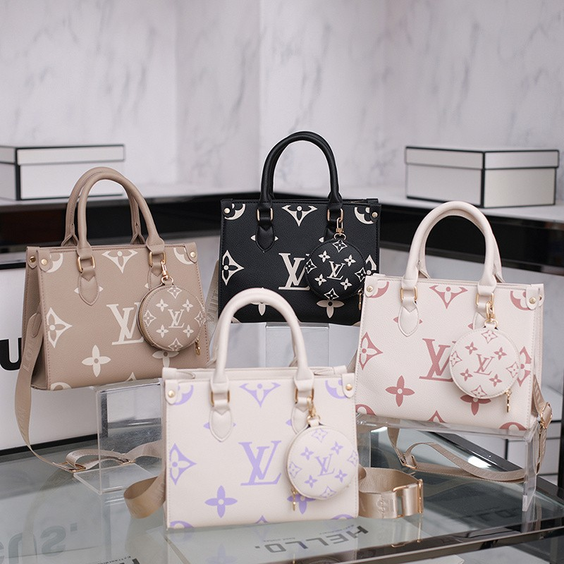 Designer Bag Tote Bag woman large Handbags leather shopping purse Women high quality Luxury Classic Flower Checked Shoulder bag MM size handbags travel bag 5a