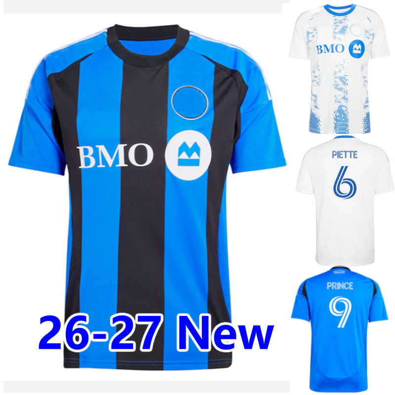2026 2027 Montreal Impact SOCCER JERSEYS 25 26 home away PIETTE ESCOBAR football shirt OPOKU LONGSTAFF VERA JAIME SYNCHUK maillots men kids uniforms