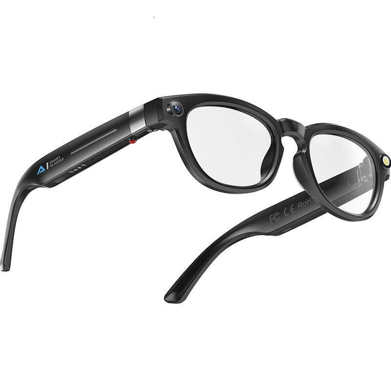 New AI Smart Glasses Q8, 8MP HD Camera Photo Video Recording, 32GB Bluetooth Music Player Multifunctional Glasses CKS