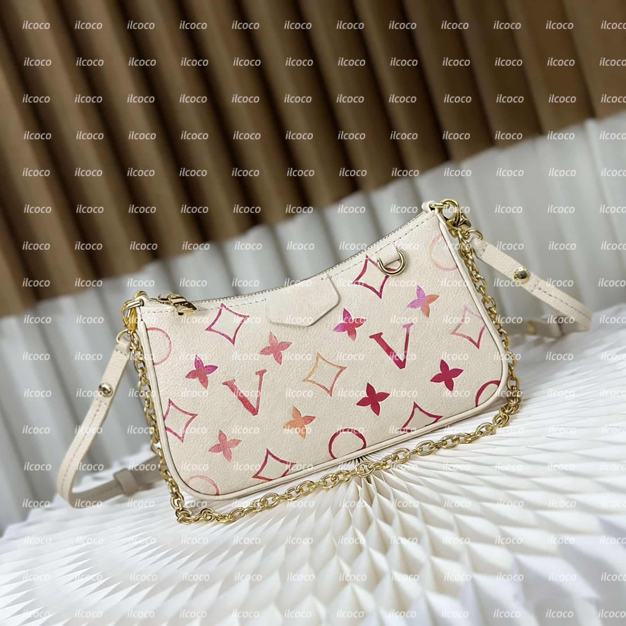 21A New Designer Bag Liv pochette Shoulder Bag Women's Leather Easy Pouch On Strap Bag Denim Crossbody Bags Luxury Wallet Old Flower Vintage Classic Purse Handbag