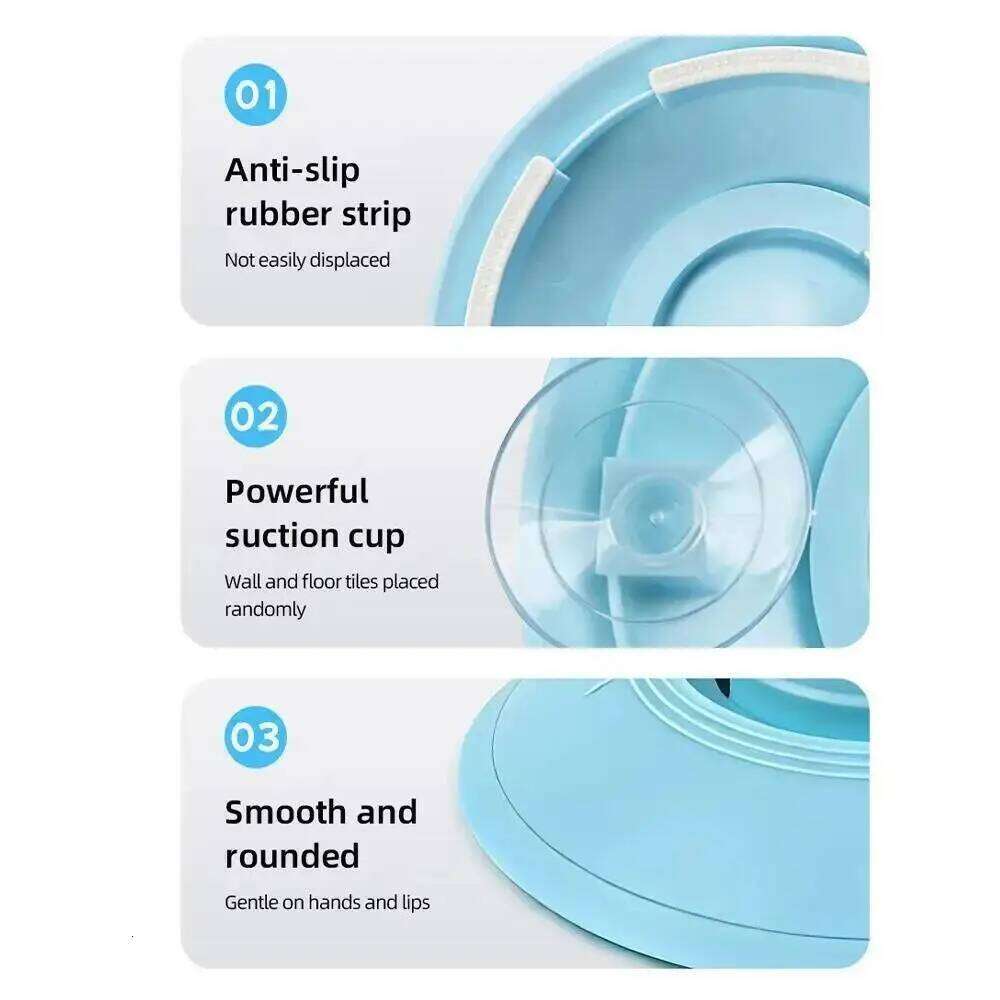 Pets Lick Tray Interactive Dog Toys Slow Feeder Food Dispenser For Puppy Training Enrichment Cat Feeding Crate Pet Supplies