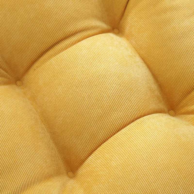 Green Comfort Meditation Floor Pillow Square Large Pillows Seating for Adults Tufted Corduroy Cushion for Living Room Tatami H260330 - view 5