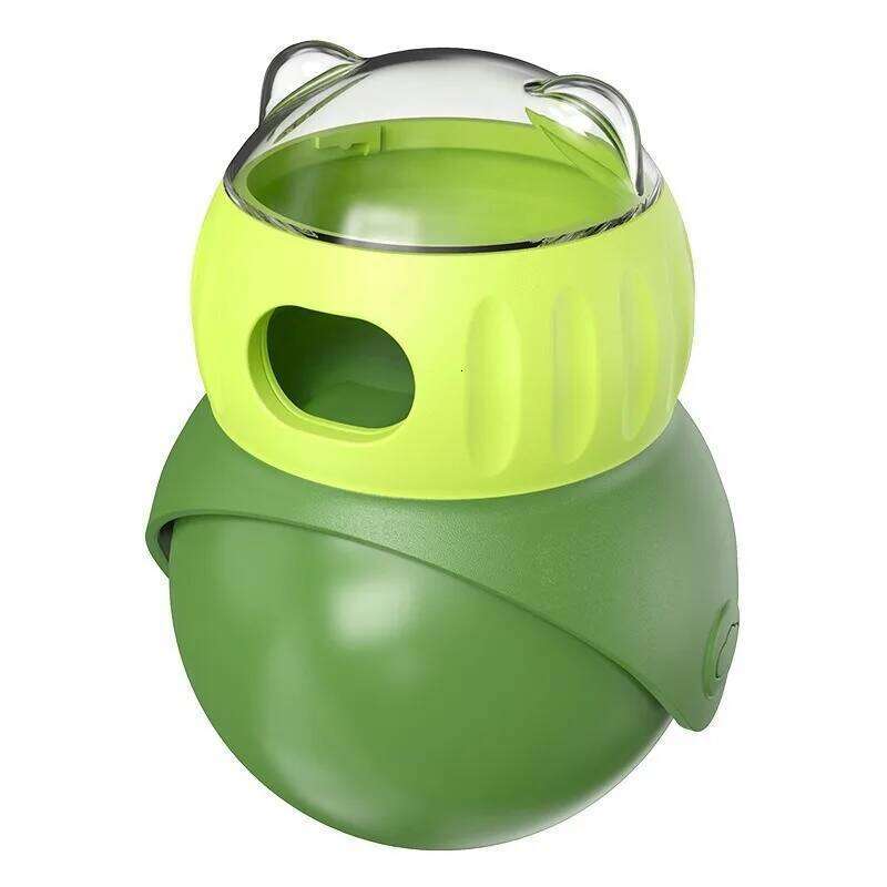 Cat Interactive Leaky Food Owl Tumbler Rolling Ball Toy Slowly Feeding Protects Stomach Pet Training Supplies