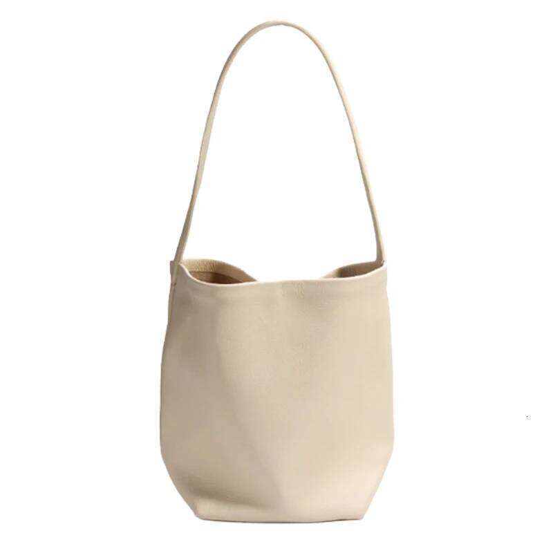 MENDY Bucket Large Women's Tote Shoulder Luxury Designer Genuine Leather Handbag Japanese Popular Bag Soft Row