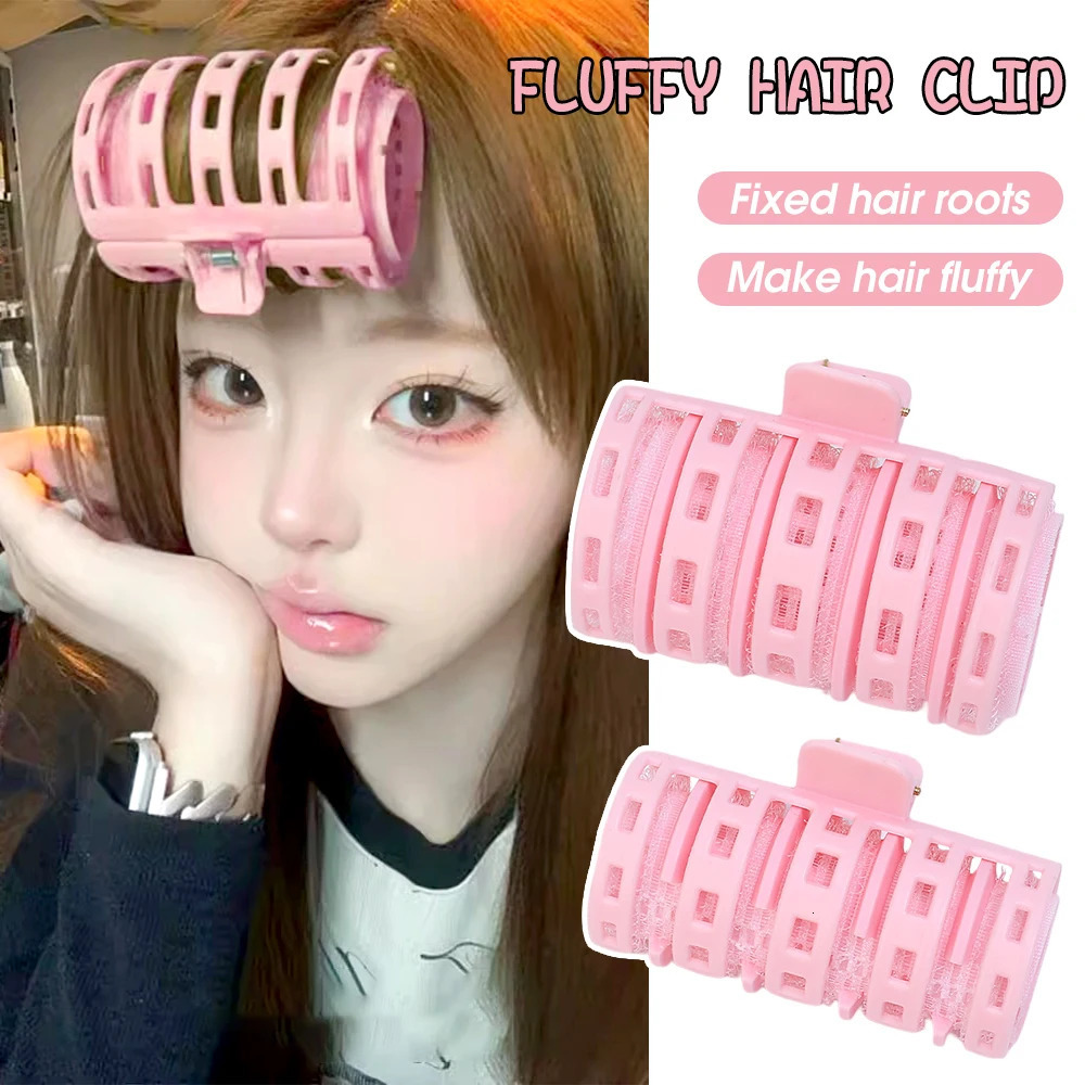 Random Color Spiral Bangs Curler Lazy Selfadhesive Curlers Portable Roller Curling Hair Styling Tool Makeup 260317