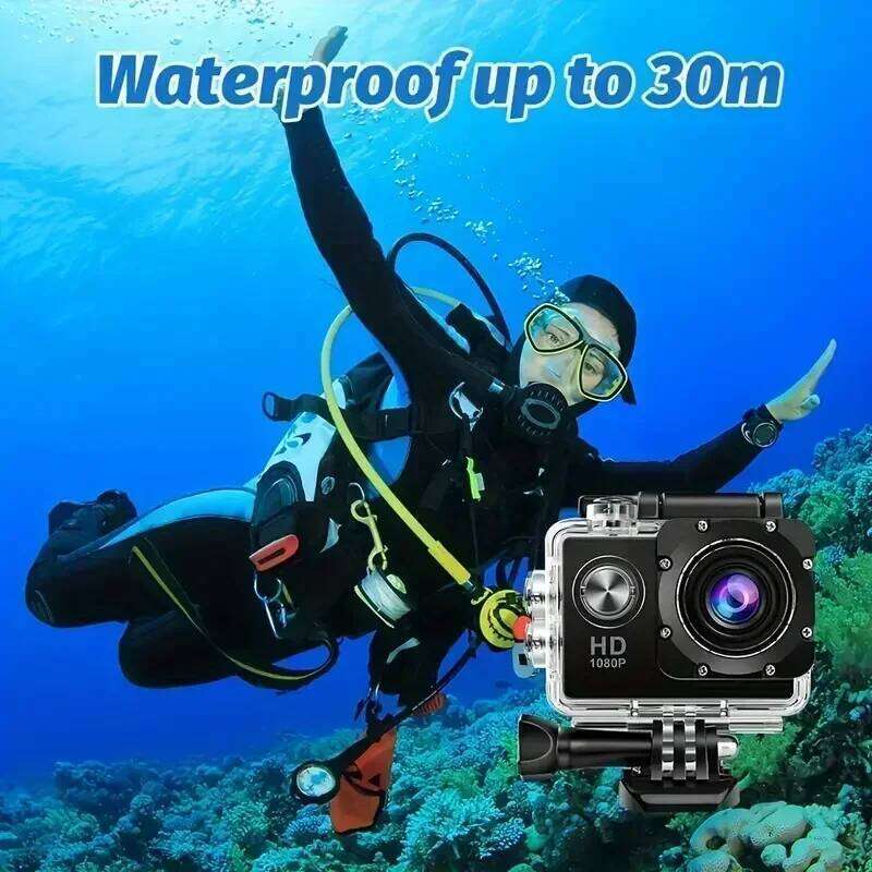 Full HD 1080P Waterproof Camera 2.0 Inch Go Car Pro Mini Sports DV Camcorder With Cam Accessories 26H0330