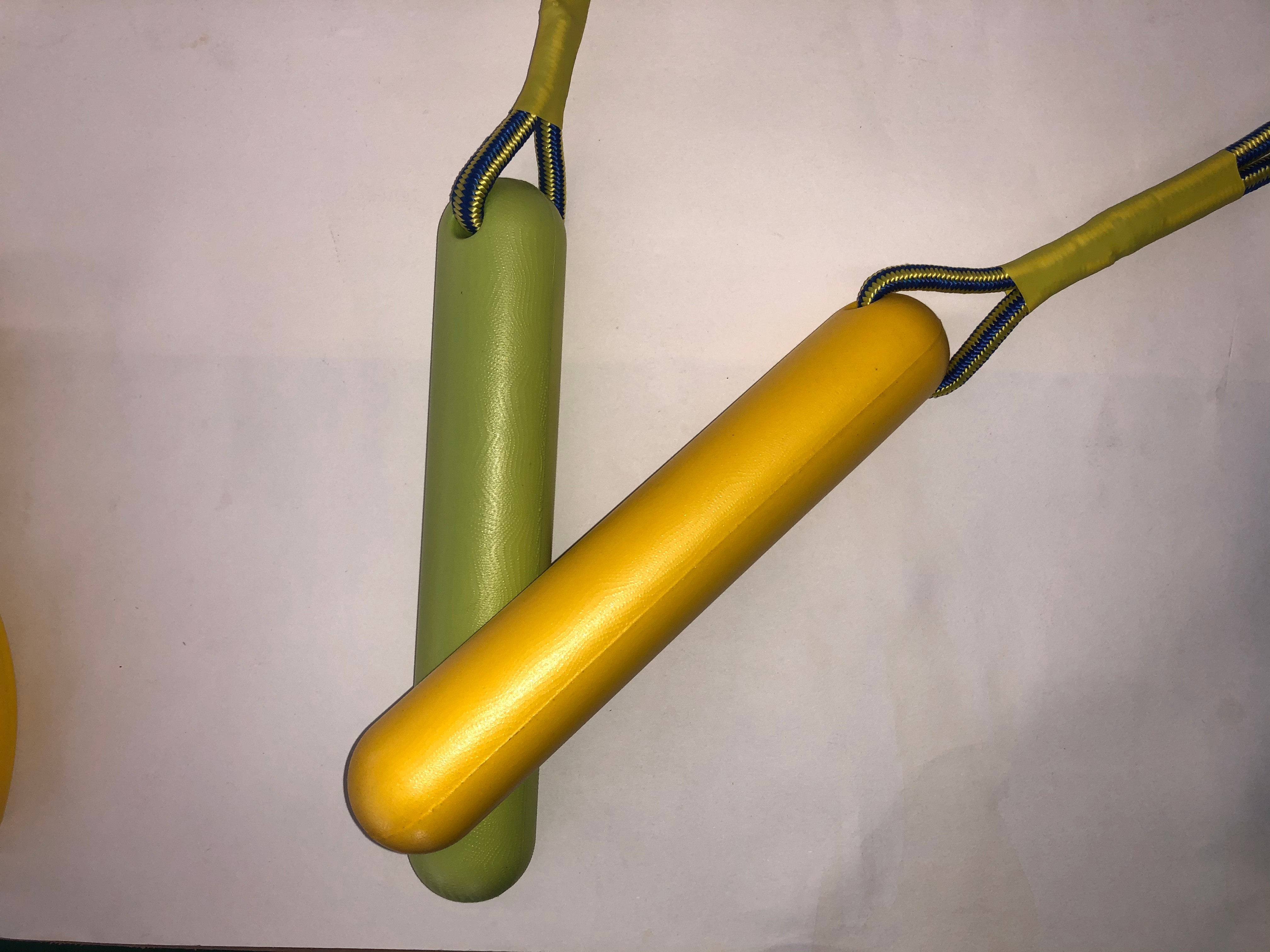 Smooth Surface Dog Chew Stick with Rope, Durable Teething Toy for Small Medium Large Dogs
